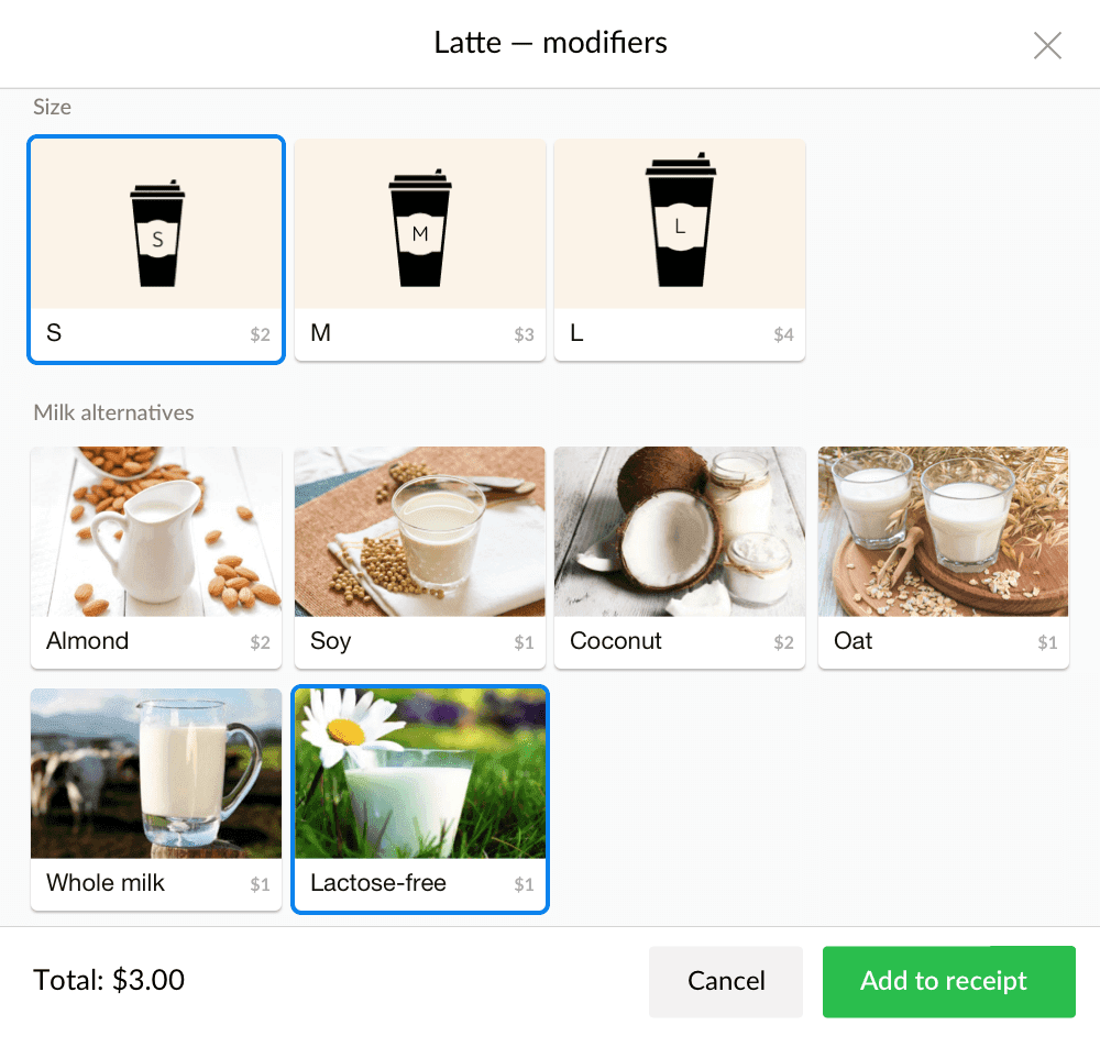Optimize the number of items on your menu